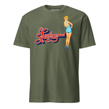 "Sentimental Journey" B-17 Nose Art T-Shirt