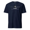 E-3 Sentry Airframe Specs T-Shirt - Navy