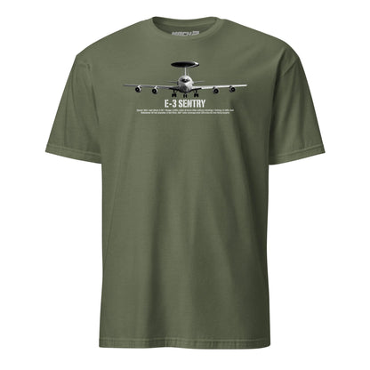 E-3 Sentry Airframe Specs T-Shirt