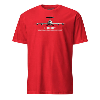 E-3 Sentry Airframe Specs T-Shirt