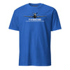 P-51 Mustang Airframe Specs T-Shirt - Royal