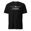 A-10 Thunderbolt II Airframe Specs T-Shirt - Black