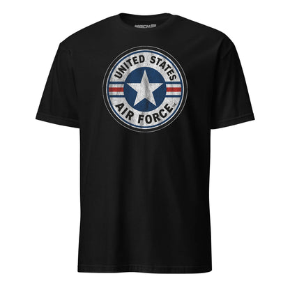 USAF Vintage Roundel Circle Patch T-Shirt