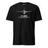 B-1 Lancer Airframe Specs T-Shirt - Black