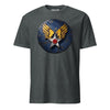 Riveted Hap Arnold Wings T-Shirt - Charcoal Heather