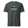 F-15E Strike Eagle Airframe Specs T-Shirt - Charcoal Heather