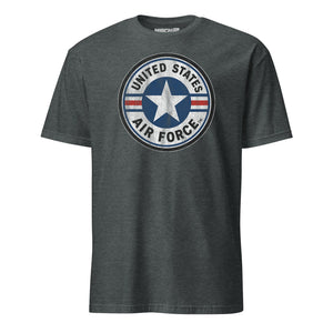 USAF Vintage Roundel Circle Patch T-Shirt