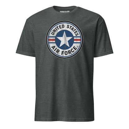 USAF Vintage Roundel Circle Patch T-Shirt