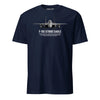 F-15E Strike Eagle Airframe Specs T-Shirt - Navy