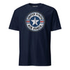 USAF Vintage Roundel Circle Patch T-Shirt - Navy