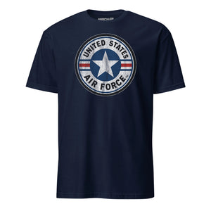USAF Vintage Roundel Circle Patch T-Shirt