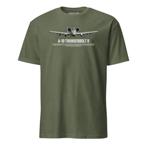 A-10 Thunderbolt II Airframe Specs T-Shirt