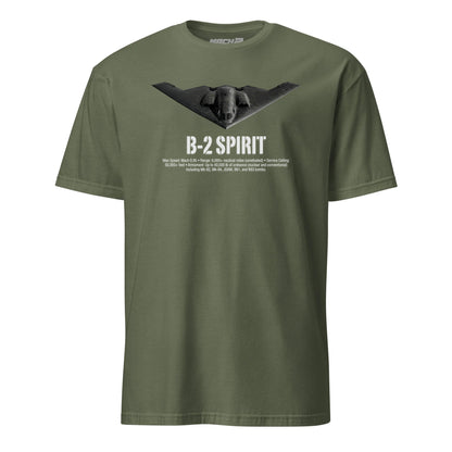 B-2 Spirit Airframe Specs T-Shirt