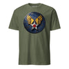 Riveted Hap Arnold Wings T-Shirt - OD Green
