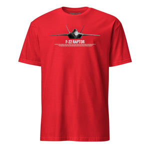 F-22 Raptor Airframe Specs T-Shirt