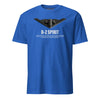 B-2 Spirit Airframe Specs T-Shirt - Royal