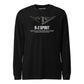 B-2 Spirit Airframe Specs Long Sleeve T-Shirt