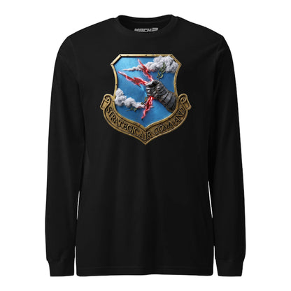 Strategic Air Command Shield Reimagined Long Sleeve T-Shirt