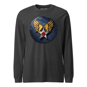 Riveted Hap Arnold Wings Long Sleeve T-Shirt