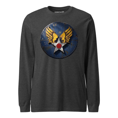 Riveted Hap Arnold Wings Long Sleeve T-Shirt