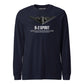 B-2 Spirit Airframe Specs Long Sleeve T-Shirt