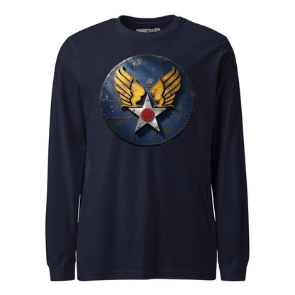 Riveted Hap Arnold Wings Long Sleeve T-Shirt
