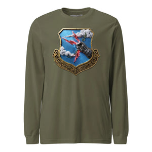 Strategic Air Command Shield Reimagined Long Sleeve T-Shirt