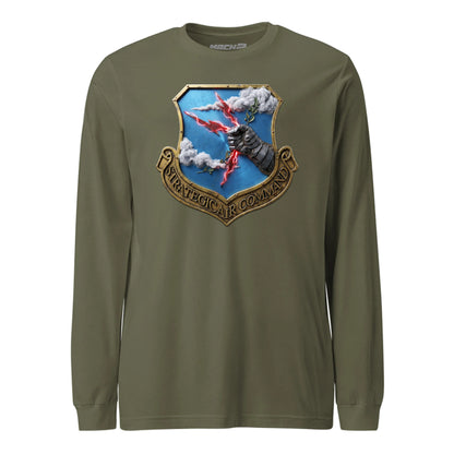 Strategic Air Command Shield Reimagined Long Sleeve T-Shirt