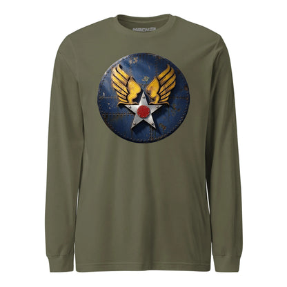 Riveted Hap Arnold Wings Long Sleeve T-Shirt