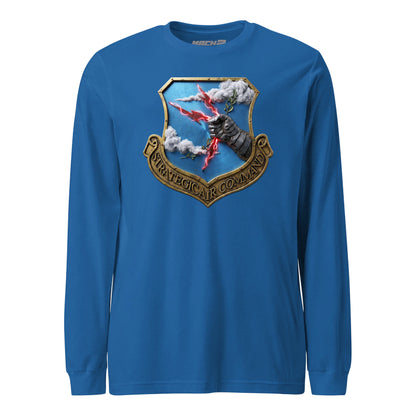 Strategic Air Command Shield Reimagined Long Sleeve T-Shirt