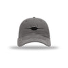 F-35 Lighting II Silhouette Carbon Fiber Patch Soft Mesh Trucker - GREY/WHITE