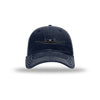 A-10 Thunderbolt Silhouette Carbon Fiber Patch Soft Mesh Trucker - NAVY/WHITE