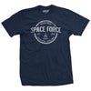 Space Force Established Seal Youth T-shirt - Navy