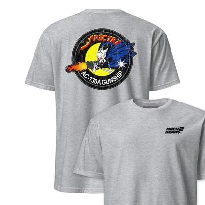 Spectre AC-130 C Gunship Patch Front & Back T-Shirt