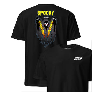 Spooky AC-130 Front & Back T-Shirt