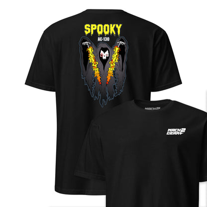 Spooky AC-130 Front & Back T-Shirt