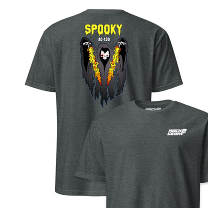 Spooky AC-130 Front & Back T-Shirt
