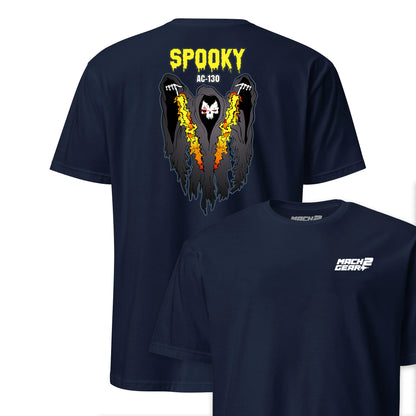 Spooky AC-130 Front & Back T-Shirt