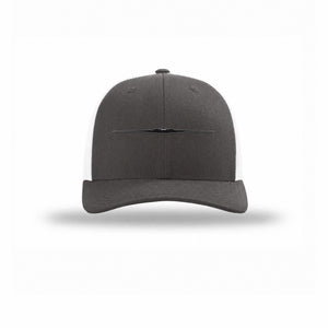 B-2 Spirit Silhouette Given Carbon Fiber Patch Structured Trucker