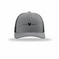 F-4 Phantom II Silhouette Given Carbon Fiber Patch Structured Trucker