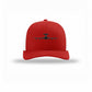 E-3 Sentry Silhouette Given Carbon Fiber Patch Structured Trucker
