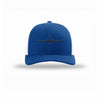 KC-135 Stratotanker Silhouette Given Carbon Fiber Patch Structured Trucker - ROYAL/WHITE