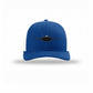 F-35 Lighting II Silhouette Given Carbon Fiber Patch Structured Trucker