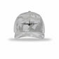 C-130 Hercules Silhouette Carbon Fiber Patch Camo Structured Trucker