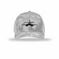 B-1 Lancer Silhouette Carbon Fiber Patch Camo Structured Trucker