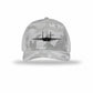 F-15 Eagle Silhouette Carbon Fiber Patch Camo Structured Trucker