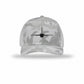F-16 Fighting Falcon Silhouette Carbon Fiber Patch Camo Structured Trucker