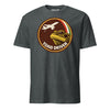 KC-135 Toad Driver Patch T-Shirt - Charcoal Heather