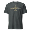U-2 "Dragon Lady" OCP Camo Silhouette T-Shirt - Charcoal Heather