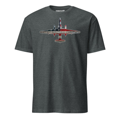 U-2 "Dragon Lady" Rivet Flag T-Shirt